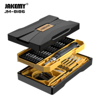 JAKEMY 83 IN 1 Precision Magnetic Screwdriver Set Phillips Slotted Torx Bits Screwdrivers Kit for Mobile Phone PC Repair Tools