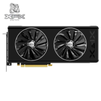 Used XFX Radeon RX 5700 XT 8GB GDDR6 Video Card For AMD RX5700 8G RX 5700XT Graphics Cards 1nm 14000MHz 2560SP PC Map RX5700XT