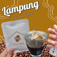 Lampung Instant filter kopi celup coffee ( 1pcs ) by TetraKopi Coffee Bag Bubuk Robusta