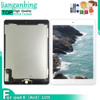 9.7" LCD For iPad Air 2 iPad 6 A1566 A1567 LCD Display Touch Screen Digitizer Assembly Replacement For iPad 6 Air2