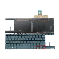 New US Laptop Backlit Keyboard For ASUS Zenbook Duo 14 UX482 UX482E UX482EA UX4100E UX481 UX481FA UX481FAY UX481FL UX481FLY