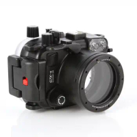 Waterpro Meikon Diving Underwater Housing Diving Case for Canon G7X Mark II WP-DC54 G7X-2