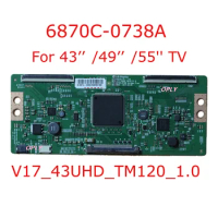 A6870C-0738A Original Sony T-con Board 6870C 0738A for TV 43'' 49'' 55'' Logic 6870C 0738ABoard V17_