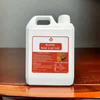 Sơn màu gỗ, sơn gỗ gốc nước - Watix Màu Lau - Lên vân gỗ,sơn gỗ màu cánh gián, cherry, honey, óc chó