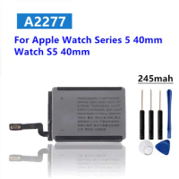 A2277 Watch S5 Replacement Battery For Apple Watch Series 5 40mm A2277 High Quality Watch Battery + Tools