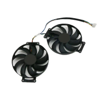 Quạt làm mát, 1 cặp, FDC10H12S9-C, Tương thích với RTX 2060 SUPER, 2070, GTX1660 Ti, ASUS GTX 1660, 