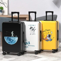 20"22"24"26"28 Inch Carrier Lady's Travel Large Suitcase With Wheels Trolley Rolling Luggage Bag Check-in Case Valises Voyage