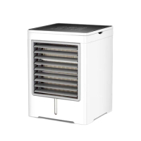 Portable Air Conditioner Fan Evaporative Mini Air Cooler, USB Powered Touch Screen Desktop Cooling Fan For Home Office