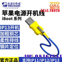 Power-on Power Cord for Apple, iPhone 11, 12, 13 Series, Mobile Phone, Free Battery, Motherboard Detection