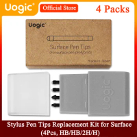 Uogic Surface Pen Tips 4PCS Replacement Kit for Microsoft Surface Pro 5 Pen Tips(2017), Surface Pro 4 Pen Tips