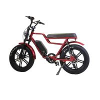 Most Attractive Aluminum Frame Fat Bike Beach 20 Inch Tires Ebike Electric Cruiser Bike 48v Fatbike Speed Mountain Bike