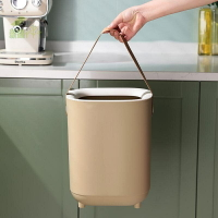 垃圾桶ins風高顏值家用大容量手提式衛生間帶壓圈垃圾桶臥室床邊