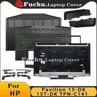 NEW For HP Pavilion 15-DK 15T-DK TPN-C141 Laptop LCD Back Cover Front Bezel Hinges keyboard Palmrest Heat Sink Bottom Case