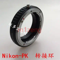 AI-PK macro Adapter ring for NIKON AI f mount Lens to Pentax PK Mount kx k5 k7 km K10D K20D k100d k200d camera