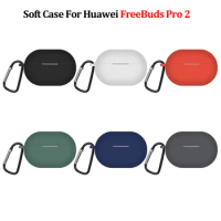 For Huawei Freebuds Pro 2 Case Funda Soft TPU Silicone Earphone Protective Case For Coque Huawei Freebuds Pro 2 Cover Case Etui