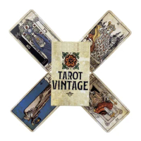 Tarot Vintage Cards A 78 Rider Deck Oracle English Visions Divination Edition Borad Playing Games