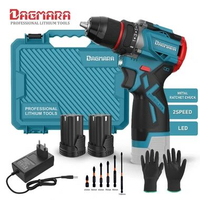 MJ DAGMARA 16.8V Brushless Cordless Drill Rechargeable Screwdriver Hand Drill Power Tools Murah