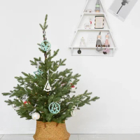 1.5m artificial fish scale spruce Christmas tree mini home decoration 1.8m small bare tree decoration
