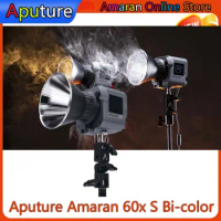 Aputure Amaran 60x S Bi-color 2700-6500K LED Video Light Amaran 60d S 5600k Daylight Fill Lamp Optional Light Box 4545