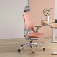 Modern Pink Office Chairs Girls Lift Ergonomic Chair Home Backrest Computer Chair Nordic Office Furniture Dormitory Gaming Chair