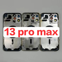 New Original Housing For Iphone 13 Pro Max Cover Battery Door Rear Chassis Middl Frame with Back Glass for iPhone 13pro max