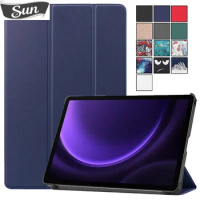 Stand Case for Samsung Galaxy Tab S9 FE Case 10.9'' PU Leather Auto Sleep Cover for Funda Galaxy Tab S9 FE Case X510 X516 X516B
