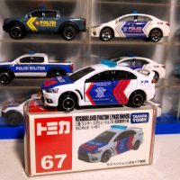 DIECAST TOMICA MITSUBHISI LANCER XCUSTOM POLISI INDONESIA PJR