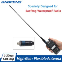 Baofeng UV-9R Pro 9R PLus UV-S9 Plus 771 SMA-Female 144/430MHz Dual Band Antenna for Baofeng 9R Pro S9 Plus Ham Two Way Radio
