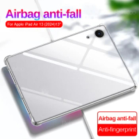 For iPad Air 13 2024 Case Silicone Clear Slim Cover For iPad Pro 11 inch 5th iPadPro 7th Gen iPadAir 6th A2903 A2926 A2837 A2899