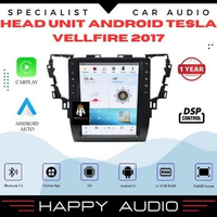 Head Unit Mobil Android TESLA PNP Toyota Vellfire 2017