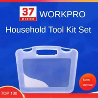 WORKPRO W009079 37Pcs Tool Repair Kit Set - Obeng Set Lengkap Chrome Vanadium Multifungsi