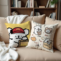 Gối Nhập Khẩu Cún chó Con, Thiết Kế Nghệ Thuật Dòng, Dễ Thương Và Nữ Tính, Thích Hợp Cho Phòng, Ký T