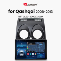 Junsun X7 PRO 11.5“ 2K AI Voice Wireless CarPlay Android Auto Car Radio for Nissan Qashqai J10 2006 - 2013 Multimedia autoradio