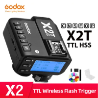 Godox X2T-C X2T-N X2T-S X2T-F X2T-O 2.4G Wireless Flash Trigger Transmitter TTL HSS for Canon Nikon Sony Fuji Olympus