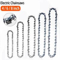 6 Inch/4inch/8inch Mini Steel Chainsaw Chain Electric Electric Saw Accessory Replacement Electric Chain Saw Chain