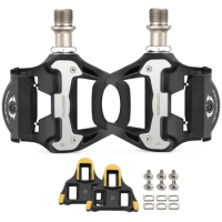 Clip Pedal Cycling Road Bike Bicycle Self-Locking Pedals for with SPD SL Road Bike Clipless Pedals Bike Bicycle Accessories