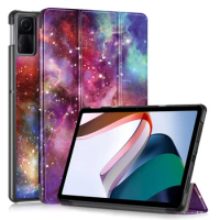Case for Xiaomi Redmi Pad SE Tablet Cover Tri-folding Stand for Redmi Pad SE 11'' 2023 Case Cover Auto Wake Sleep