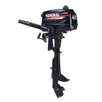 Boat Engine Hangkai 2 Stroke 4HP Water Cooled seadoo accessories seaflo for Inflatable Boat Like Yamaha Outboard 2Stroke