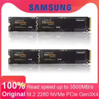 Original SAMSUNG 970 EVO Plus NVMe M.2 SSD 1TB 500GB 250G Solid State Drive TLC Hard Disk PCIe Gen 3x4 M2 SSD For Laptop Desktop