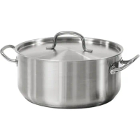 Covered Dutch Oven Pro-Line Stainless Steel 9-Quart, 80117/576DS