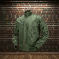 military army tactical jackets husband MA-1 Flight jacket classic multi-pocket men's jacket tactical trench coa winter jacket
