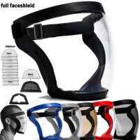 Mask Face Shield Glasses HD TP Super Protective Anti-fog Full Face Shield Head Covering Reusable Kitchen Security Protection New