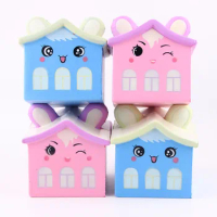 squishy house Jumbo House Gifts Soft Slow Rising Squeeze Relieve Stress Toy Drop