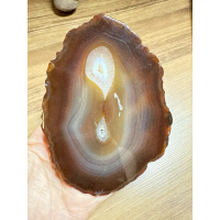 Fan Favourite Trending Now⚡Natural crystal agate slice W12cm xL9cm Worth Every Penny