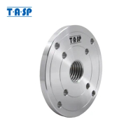 TASP 4" 100mm Wood Lathe Face Plate for M33 M18 1 Inch Threaded Woodworking Machine Turning Chuck Flange Faceplate