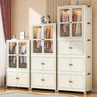 Dressers Cheap Bedrooms Wardrobes Placard Open Cabinets Shoe Rack Plastic Storage Cabinet Hangers Wardrobe the Room Closets