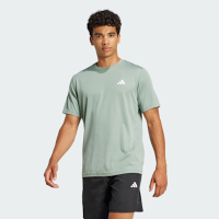 adidas 愛迪達 短袖上衣 男 TR-ES BASE T 綠 JC5193