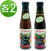 【味榮】日式和風醬240ml*4瓶(味噌胡麻×2+紫蘇梅×2)