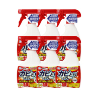 【台隆手創館】日本WashLab除霉噴劑520g-六件組(除黴劑/泡沫清潔劑/廁所清潔劑)