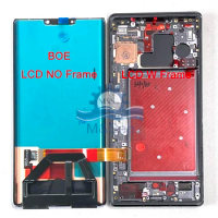 Original OLED For Huawei Mate 30 Pro 5G LCD Display Screen Frame+Touch Digitizer For Huawei Mate 30 Pro LIO-L09